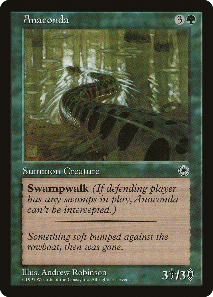Anaconda (Flavor Text) (POR-158) - Portal