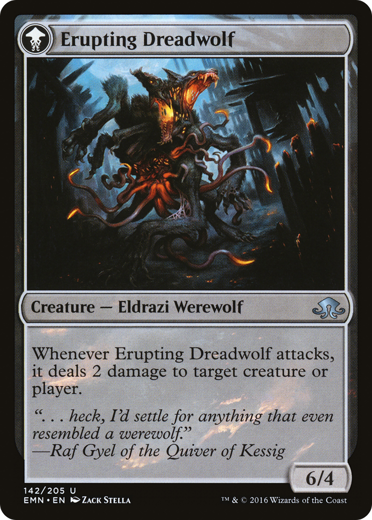 Smoldering Werewolf (EMN-142) - Eldritch Moon Foil