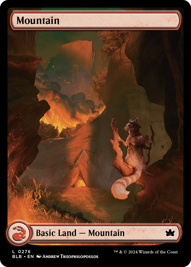 Mountain (0276) (BLB-276) - Bloomburrow Foil
