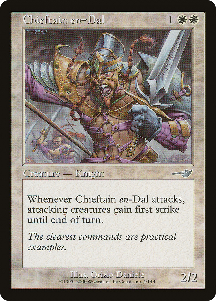 Chieftain en-Dal (NMS-004) - Nemesis Foil