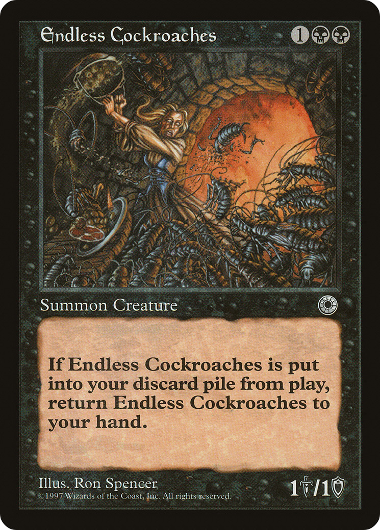 Endless Cockroaches (POR-92) - Portal
