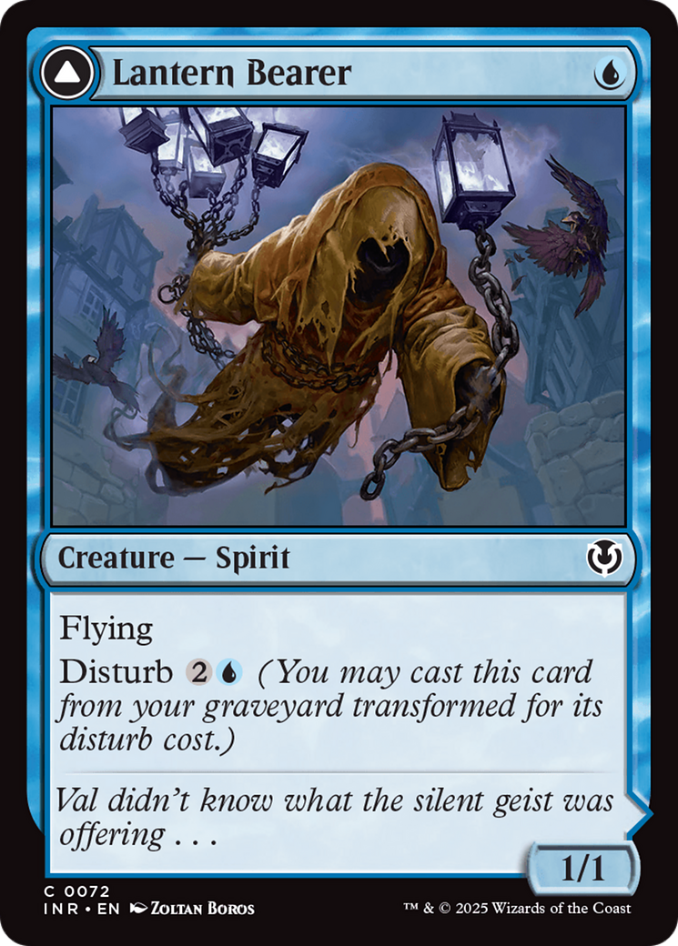 Lantern Bearer // Lanterns' Lift (INR-072) - Innistrad Remastered: (enchantment) Foil