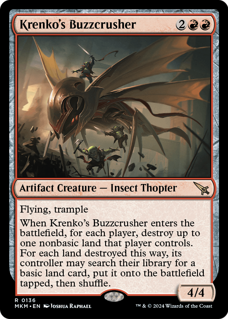 Krenko's Buzzcrusher (MKM-136) - Murders at Karlov Manor