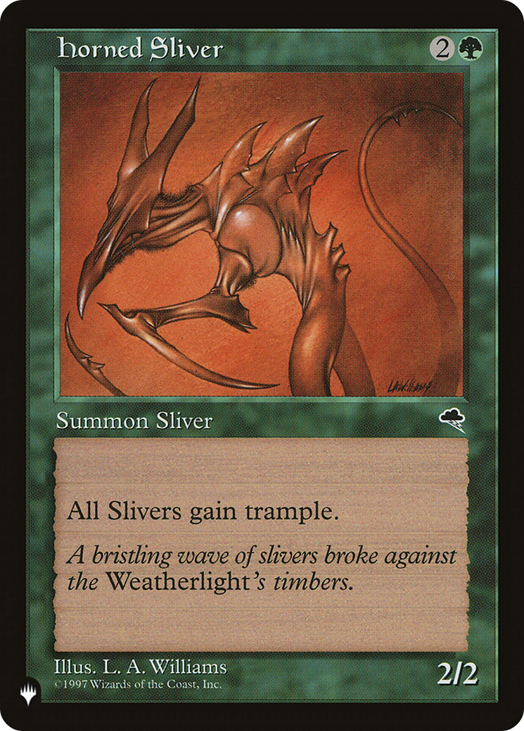 Horned Sliver (LIST-234) - The List