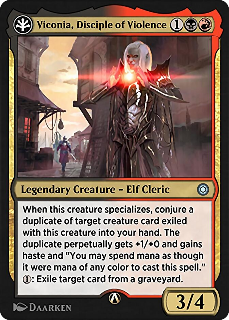 Viconia, Disciple of Violence (HBG-11r) - Alchemy Horizons: Baldur's Gate