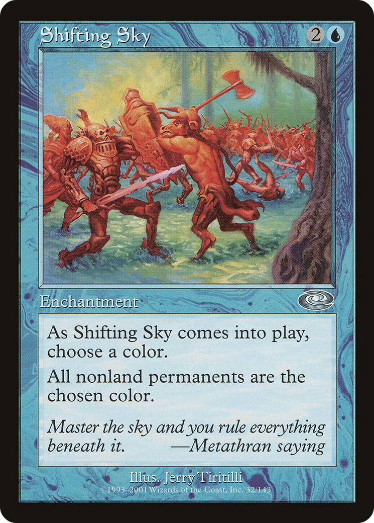Shifting Sky (PLS-032) - Planeshift Foil