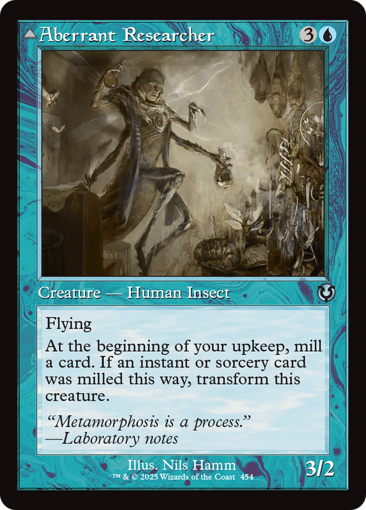 Aberrant Researcher // Perfected Form (INR-454) - Innistrad Remastered Foil