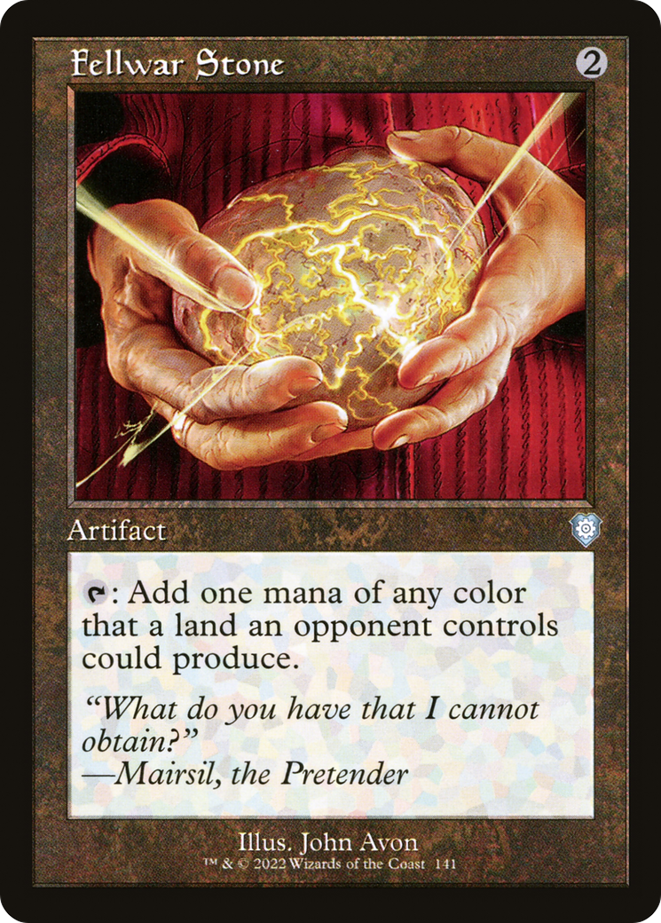 Fellwar Stone (Retro Frame) (BRC-141) - The Brothers' War Commander
