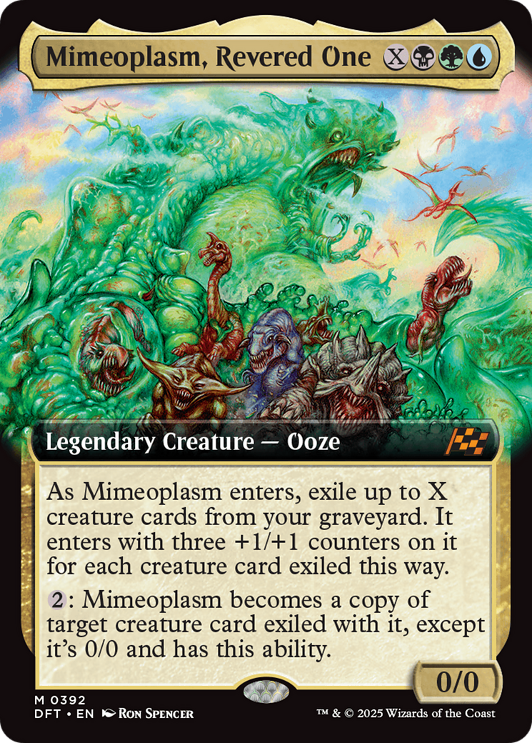 Mimeoplasm, Revered One (DFT-392) - Aetherdrift: (Extended Art)