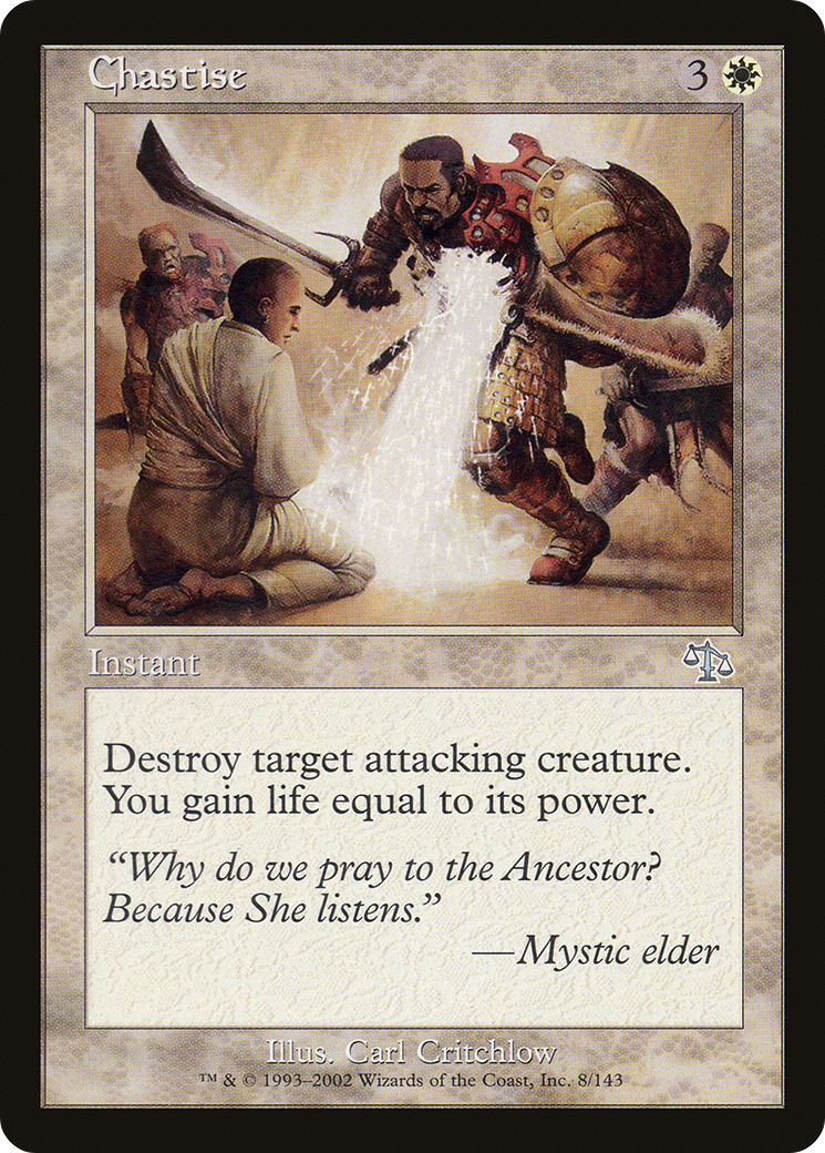 Chastise (JUD-008) - Judgment Foil