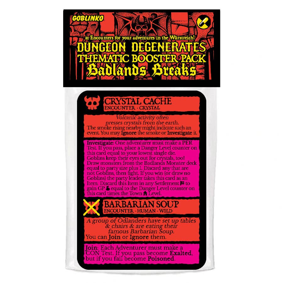 Booster Pack: Badlands Breaks