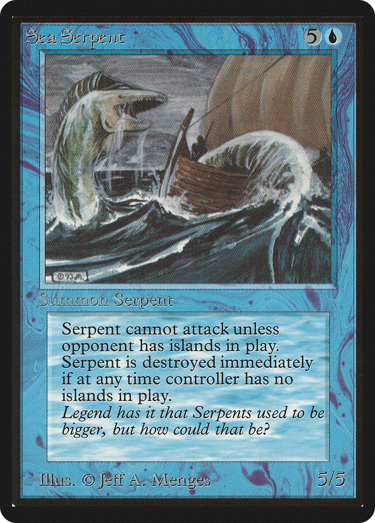 Sea Serpent (LEB-77) - Limited Edition Beta