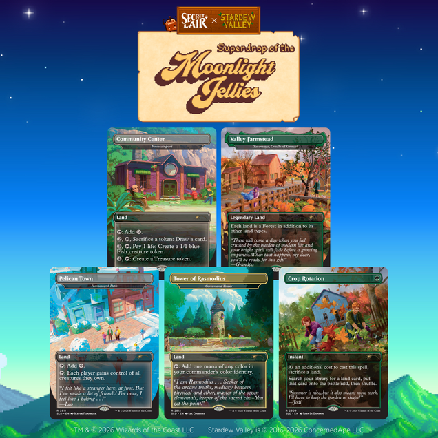 Magic the Gathering - Secret Lair x Stardew Valley - Life In Pelican Town - Non-Foil
