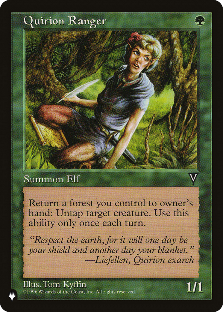 Quirion Ranger (LIST-117) - The List