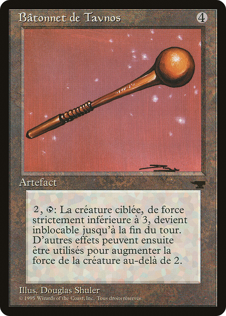 Tawnos's Wand (French) - "Batonnet de Tavnos" (REN-159) - Renaissance