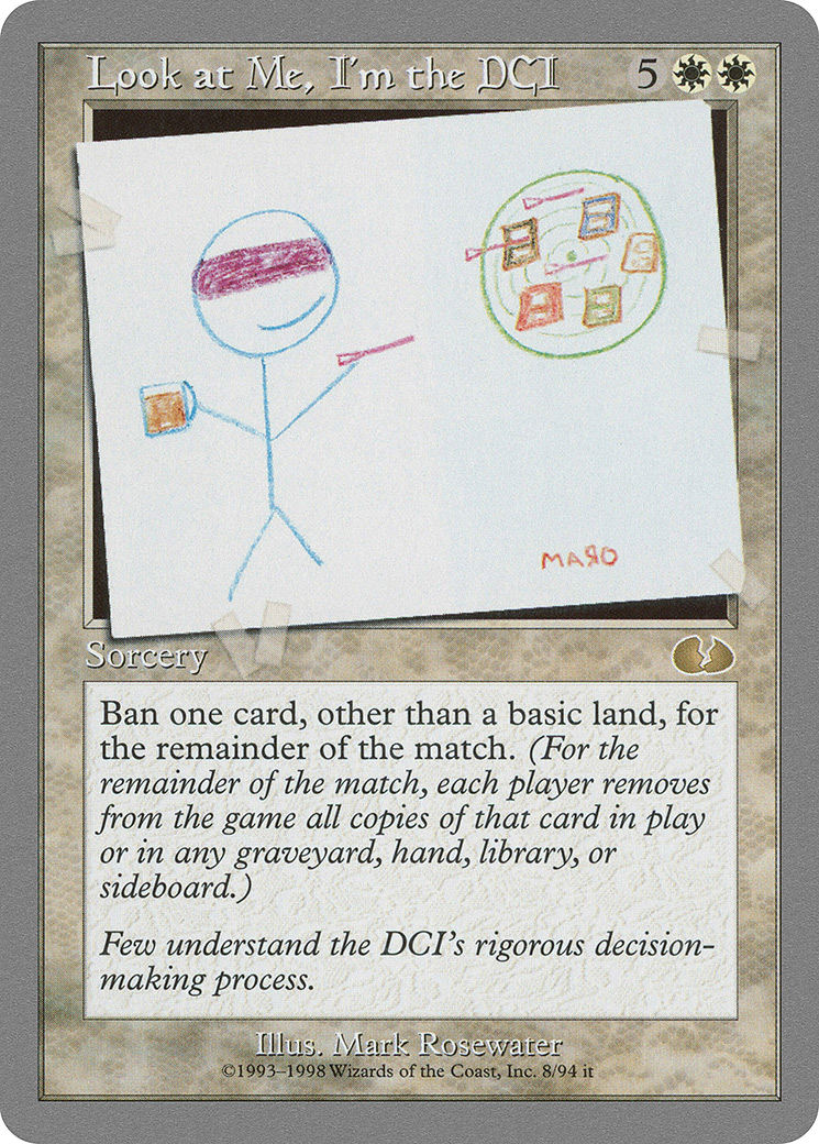 Look at Me, I'm the DCI (UGL-008) - Unglued