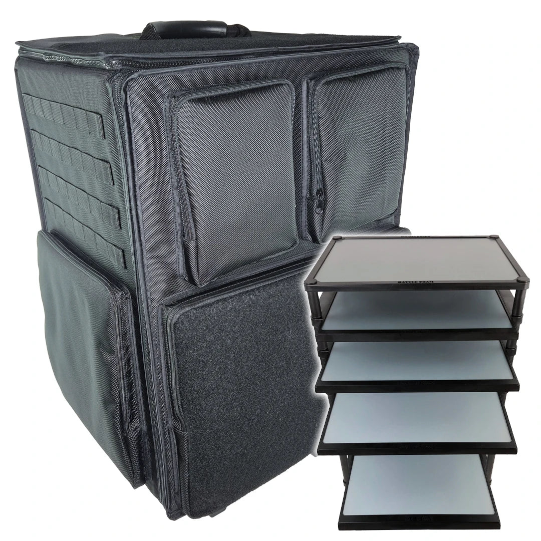 Battle Foam - (1520) P.A.C.K. 1520XL 2.0 with Magna Rack Sliders Load Out (Black)