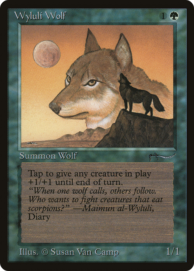 Wyluli Wolf (ARN-55) - Arabian Nights