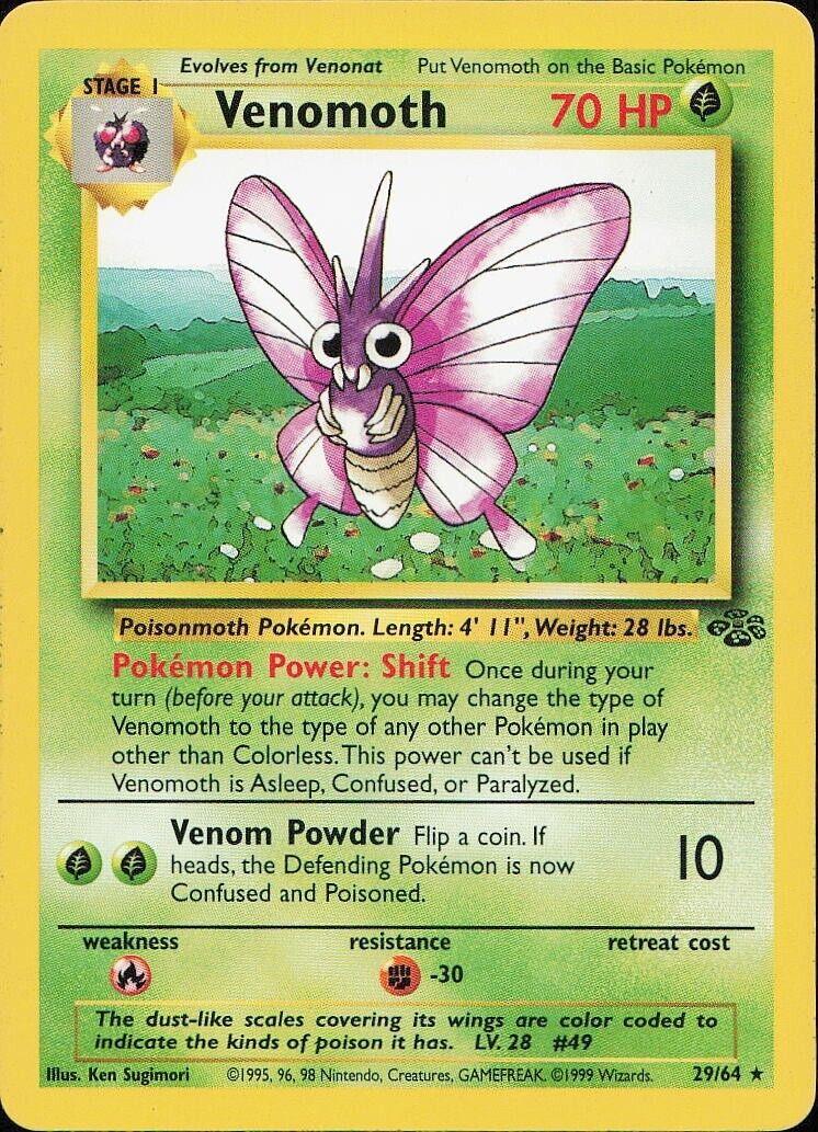 Venomoth (29) 029/64  - Unlimited Jungle - Rare