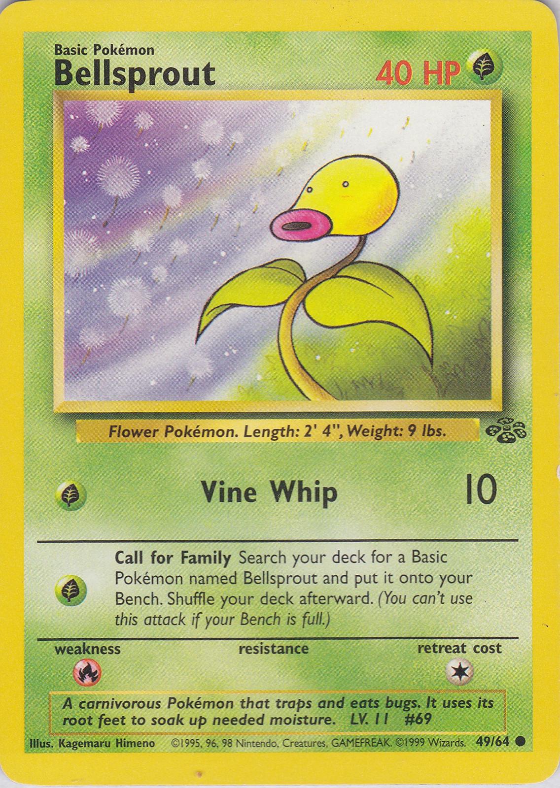Bellsprout 049/64  - Unlimited Jungle - Common