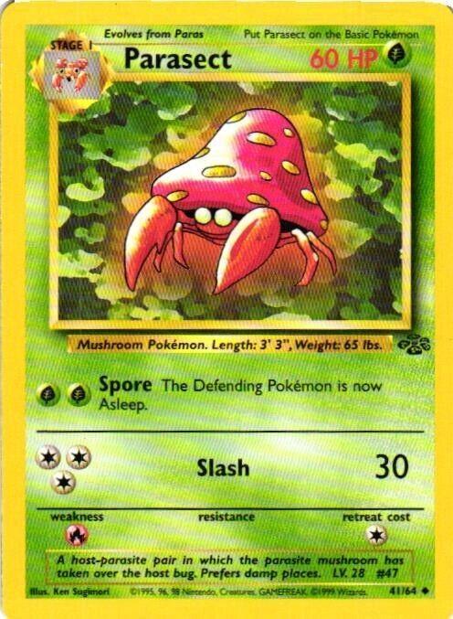 Parasect 041/64  - Unlimited Jungle - Uncommon