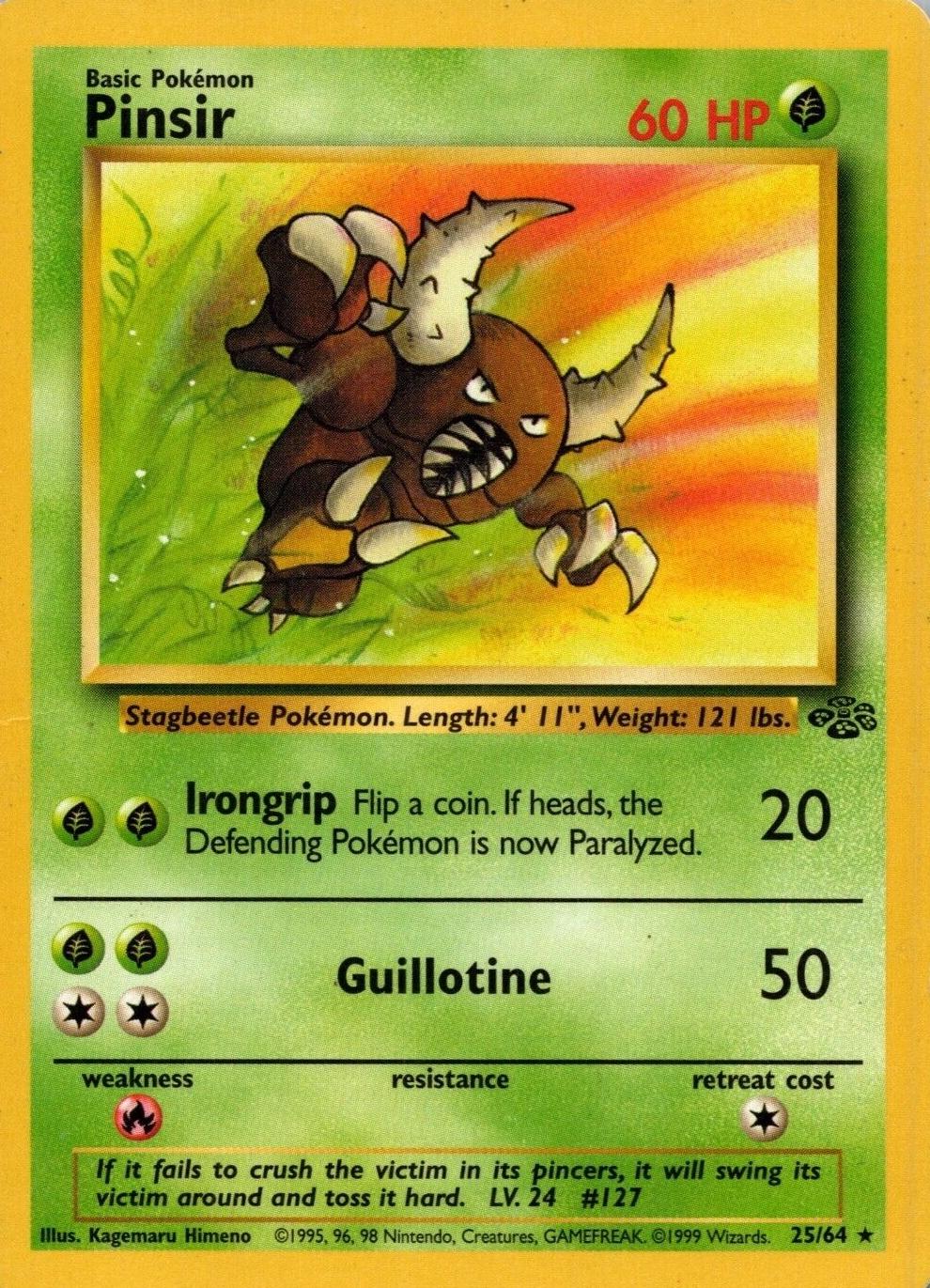 Pinsir (25) 025/64  - Unlimited Jungle - Rare