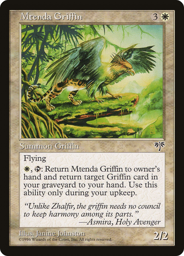 Mtenda Griffin (MIR-28) - Mirage