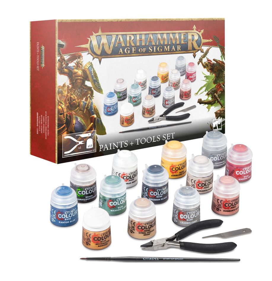 Warhammer Age of Sigmar - Paint + Toolset