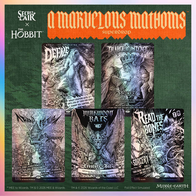 Magic the Gathering - Secret Lair x The Hobbit - Desolation - Traditional Foil
