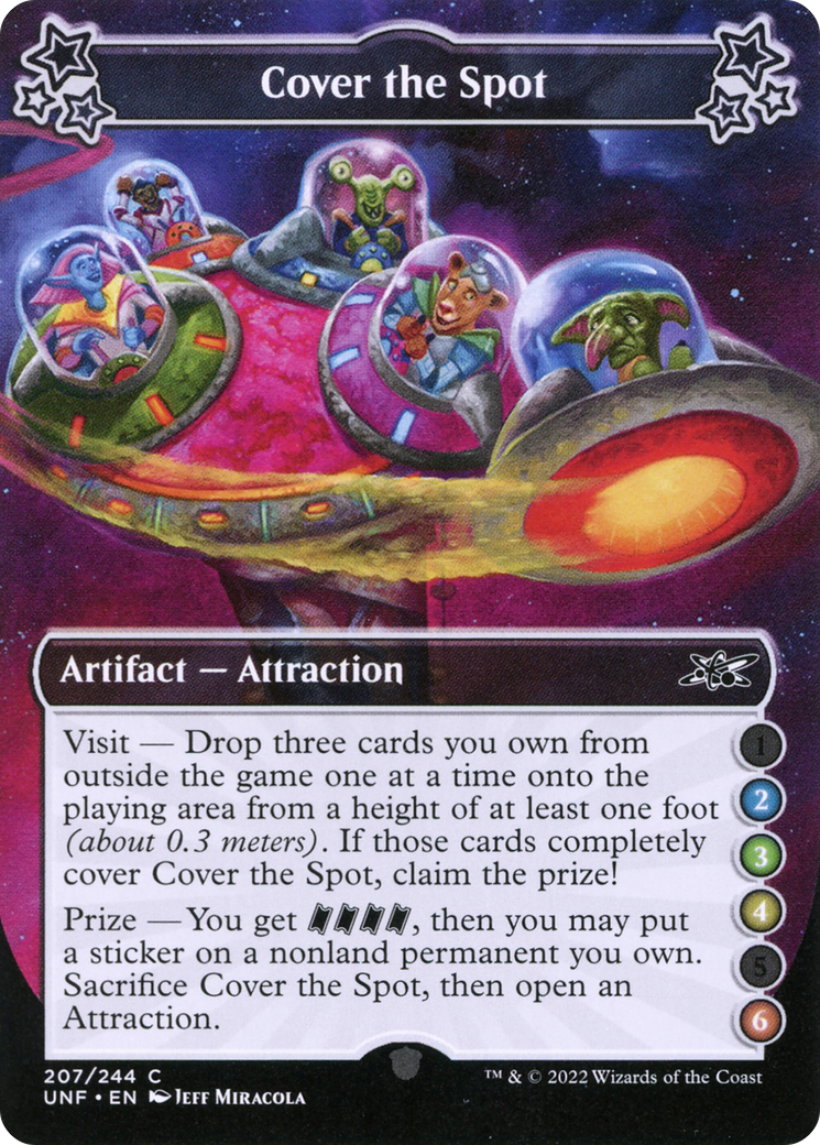 Cover the Spot (2-3-4-6) (UNF-207A) - Unfinity