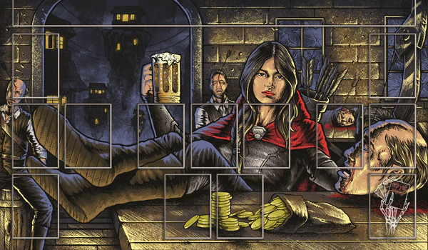 Azalea Tavern - Flesh and Blood - Playmat