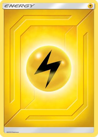 Lightning Energy (2019 Unnumbered)  - Reverse Holofoil SM  Team Up - Common
