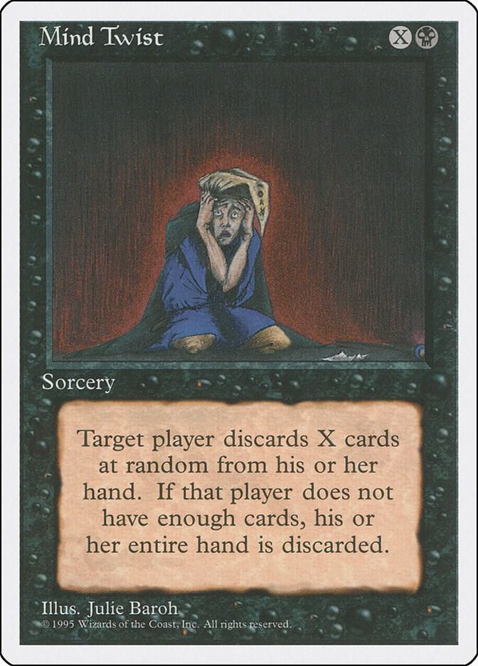 Mind Twist (4ED-031) - Fourth Edition (Foreign White Border)