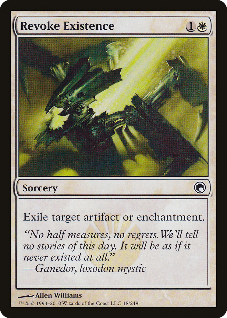 Revoke Existence (SOM-018) - Scars of Mirrodin Foil