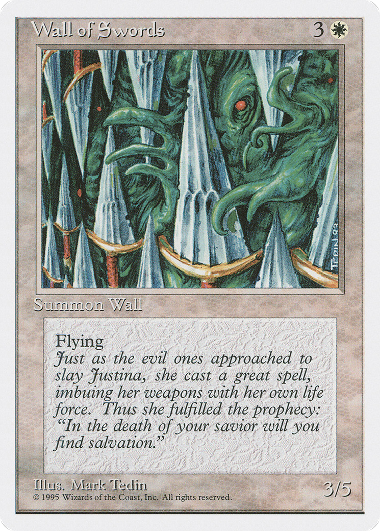 Wall of Swords (4ED-55) - Fourth Edition