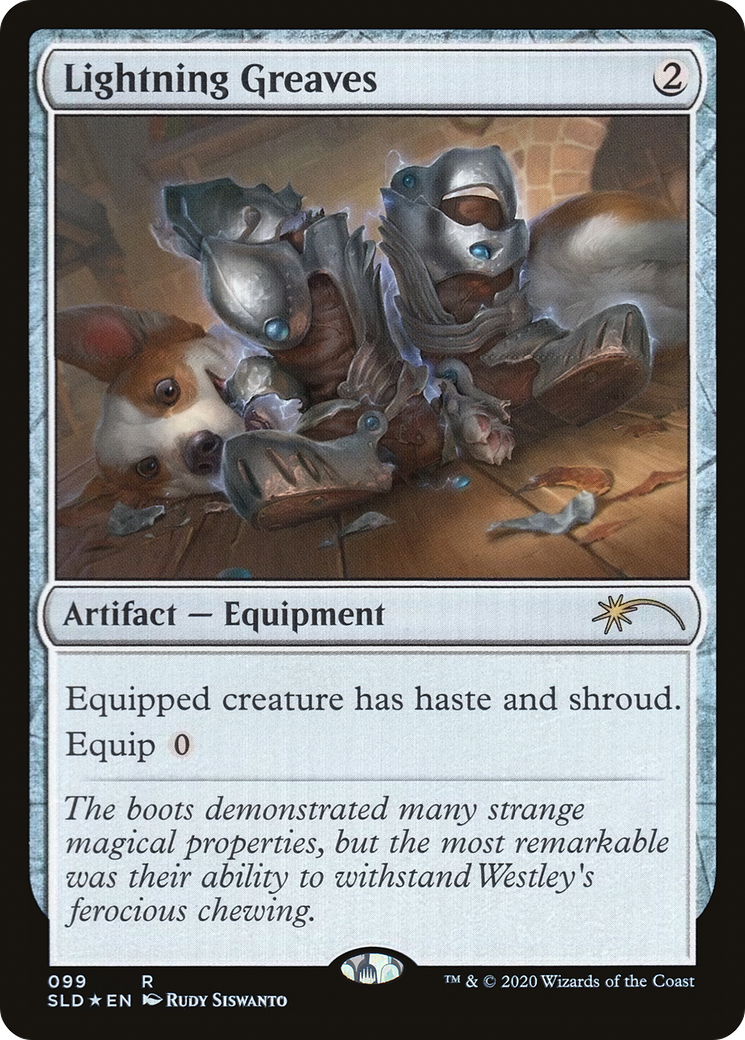 Lightning Greaves (099) (SLD-099) - Secret Lair Drop Foil