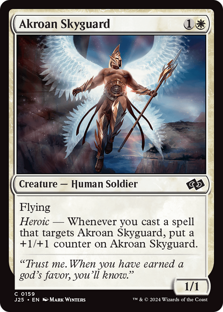 Akroan Skyguard (J25-159) - Foundations Jumpstart