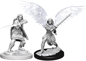 Dungeons & Dragons - Miniatures - W06 Female Aasimar Fighter