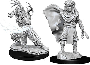 Dungeons & Dragons - Miniatures - W06 Male Human Druid