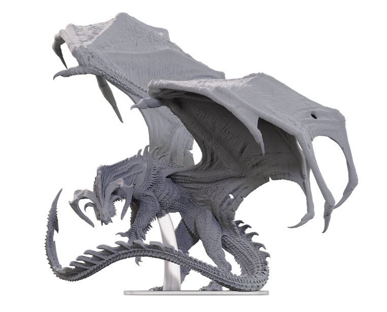 Dungeons & Dragons - Miniatures - Adult Black Dragon