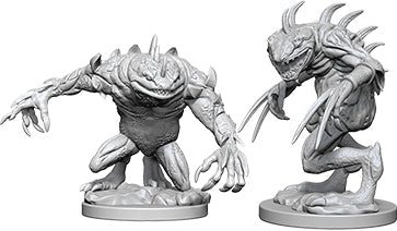 Dungeons & Dragons - Miniatures - W05 Grey Slaad & Death Slaad