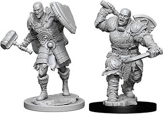 Dungeons & Dragons - Miniatures - W07 Male Goliath Fighter