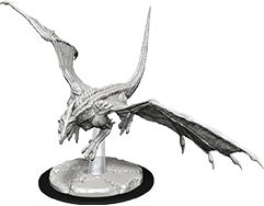 Dungeons & Dragons - Miniatures - W09 Young White Dragon