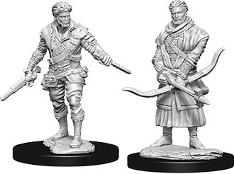 Dungeons & Dragons - Miniatures - W09 Male Human Rogue