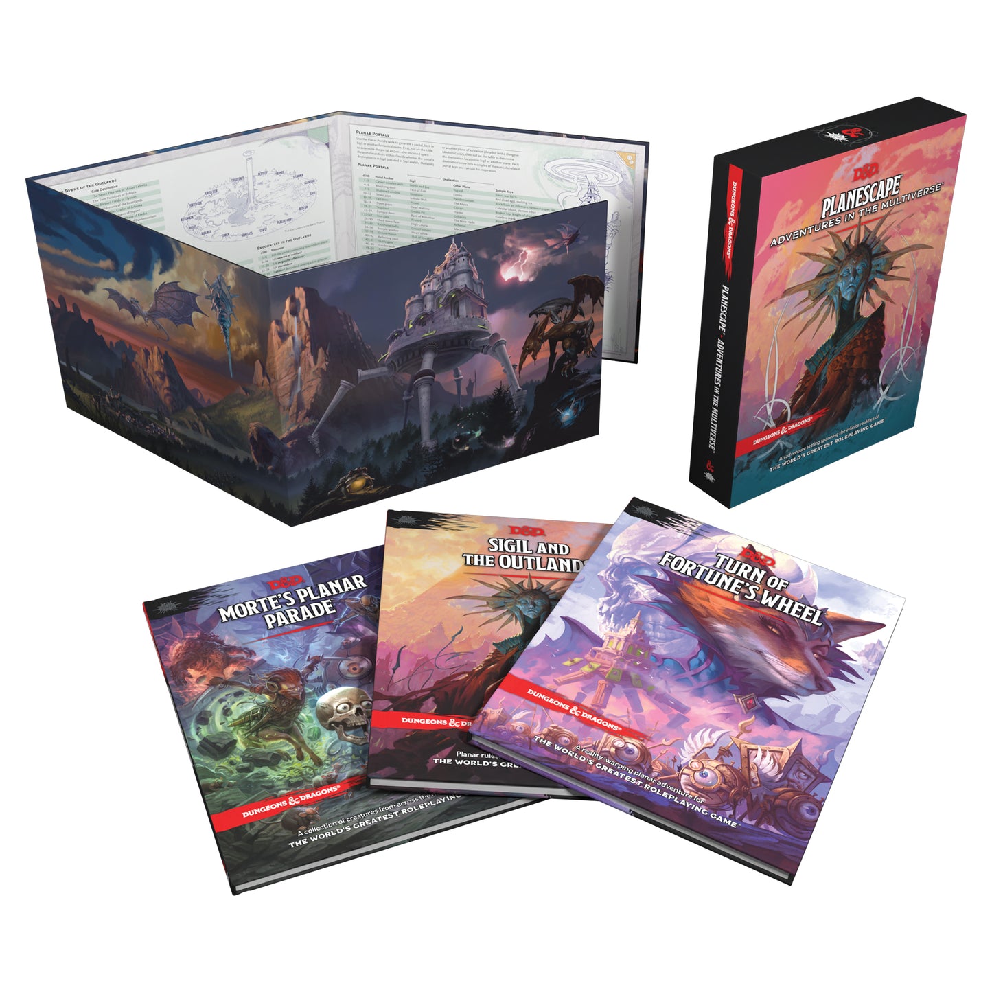 Dungeons & Dragons RPG: Planescape - Adventures in the Multiverse Hard Cover