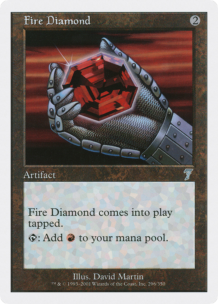 Fire Diamond (7ED-296) - 7th Edition