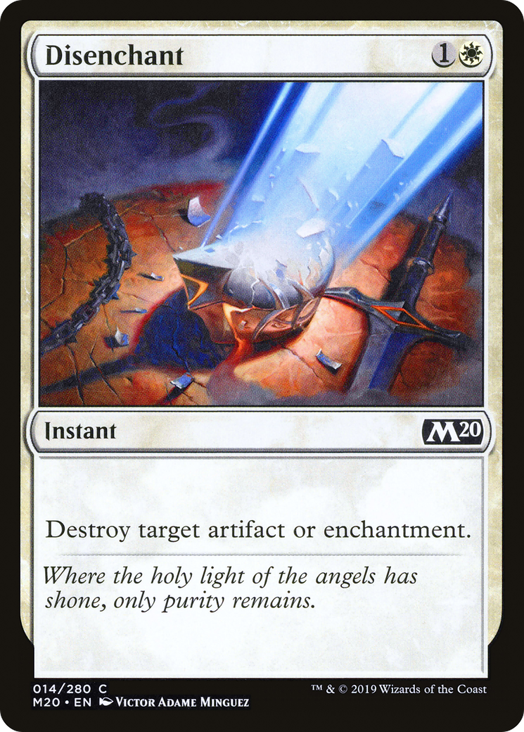 Disenchant (M20-014) - Core Set 2020 Foil