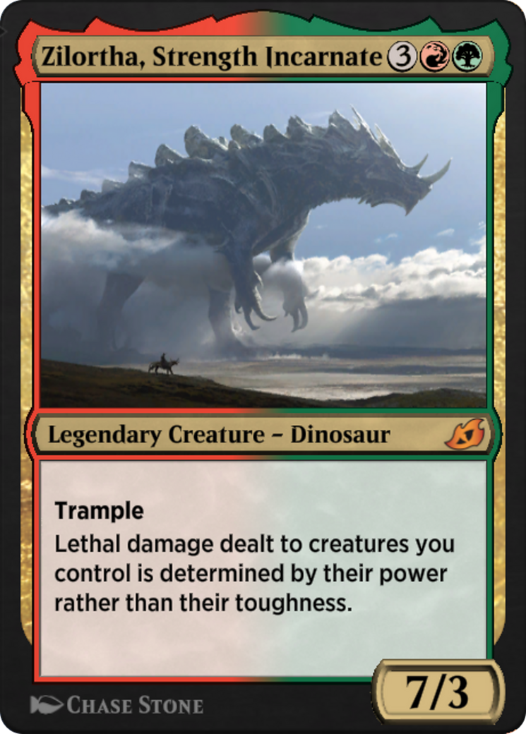 Zilortha, Strength Incarnate (IKO-275) - Ikoria: Lair of Behemoths