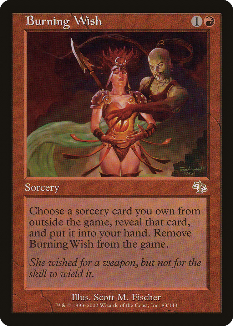 Burning Wish (JUD-083) - Judgment