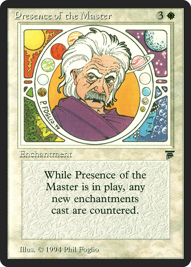 Presence of the Master (LEG-31) - Legends